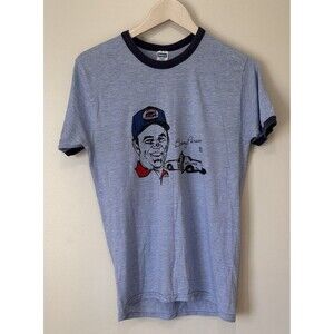 Benny Parsons Racing *RARE**Vintage 80’s Single Stitch Ringer T-shirt Size Large